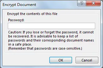 Password Dialog