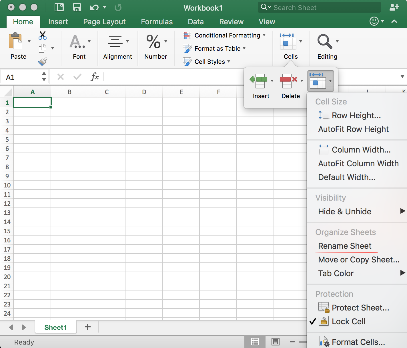 Rename Sheet in Cells