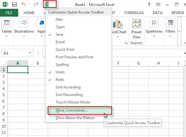 excel add command to quick access toolbar2