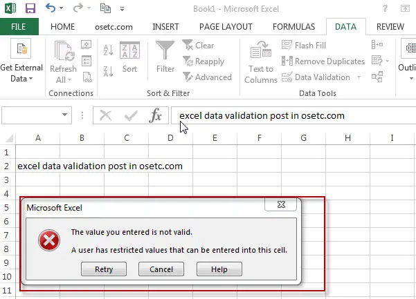 excel data validation 5