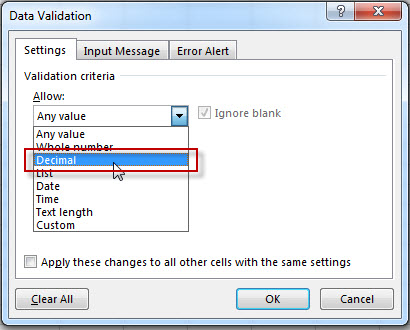 excel data validation 9