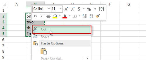 excel move range right click