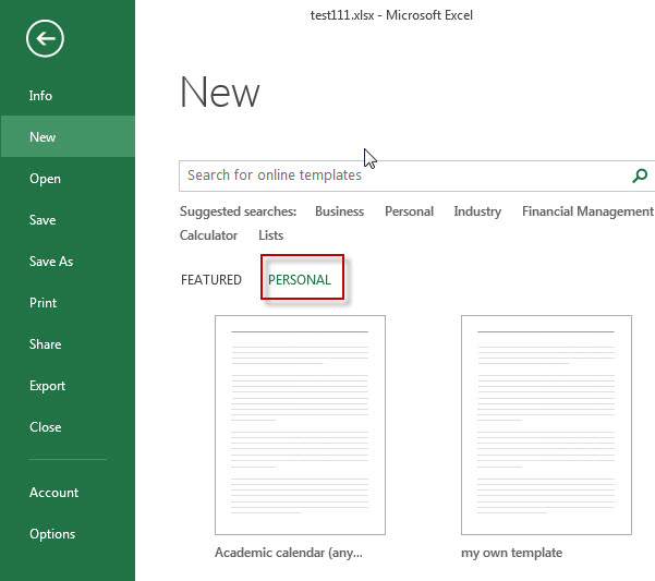 excel template 6