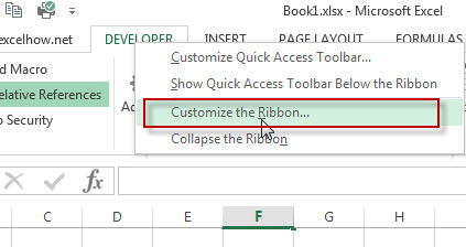 Add a Macro to the Toolbar