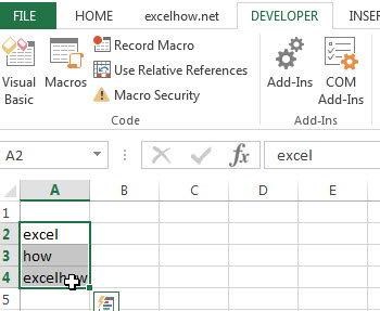 Run a recorded VBA Macro1