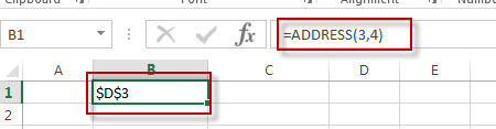 excel address function example1