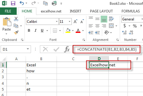 excel concat function example1