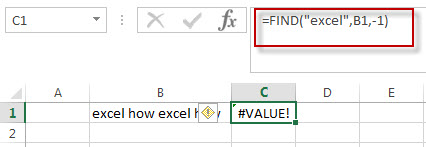 excel find function example6