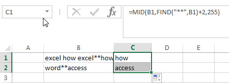 excel find function qa3-1