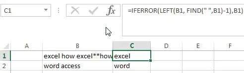 excel find function qa3-2