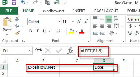 excel left function example1