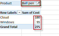 excel pivot table data set 13