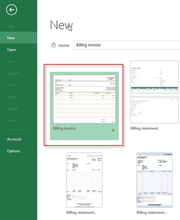 Billing invoice template2