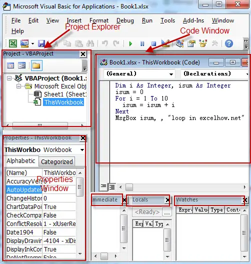 vba code in excel vba code in excel