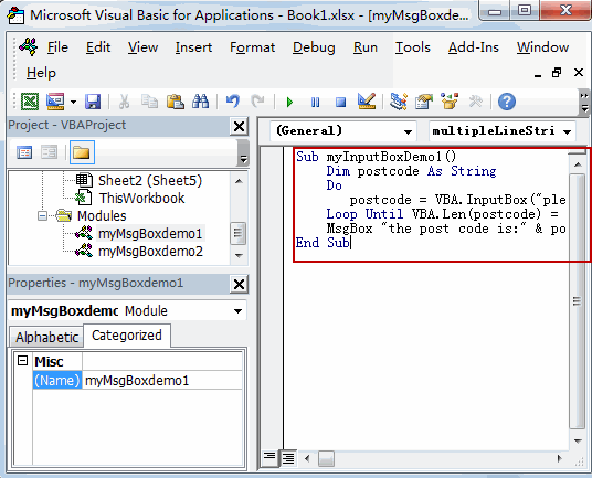 excel inputbox example1