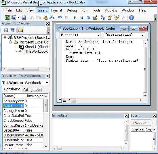 excel vba overview 1