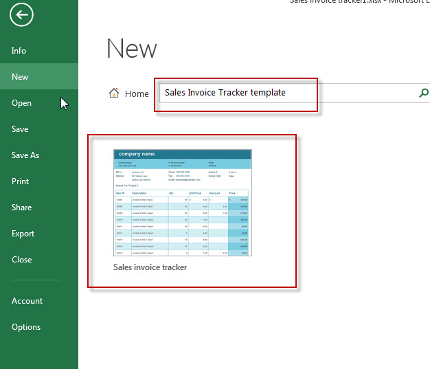 get this free Sales Invoice Tracker template in Excel