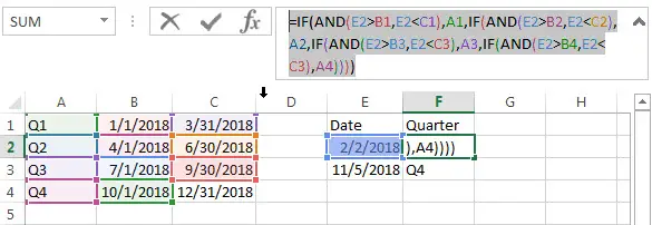 Nested If Statement Using Date Ranges2