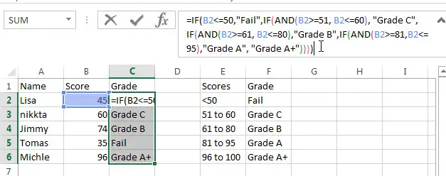 excel nested if example10_1