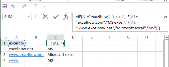 excel nested if example2_1