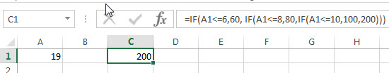 excel nested if example4_1