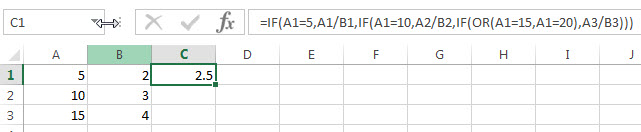 excel nested if example7_1