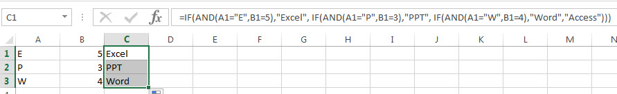 excel nested if example8_1