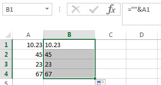 Convert Number to Text Using Concatenate Operator1