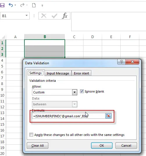 Data Validation for Specified Text only1