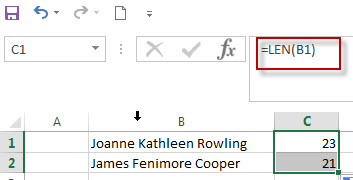 Get Last Name from Full Name in Excel2