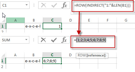 Get the position Using Excel Formula 1