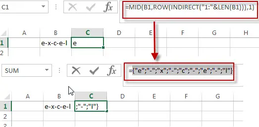 Get the position Using Excel Formula 1