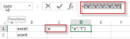 How to Split Text String to an Array in Excel - Free Excel ...