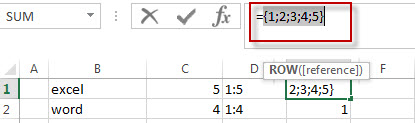 How to split text string into an Array with excel formula3