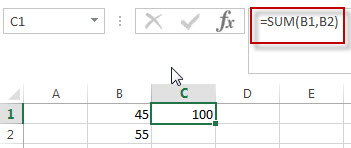 excel sum function1