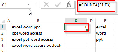 check cell contains all values2