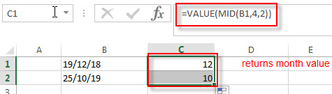 convert text to date2