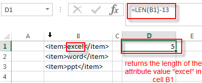 extract values from xml markup2