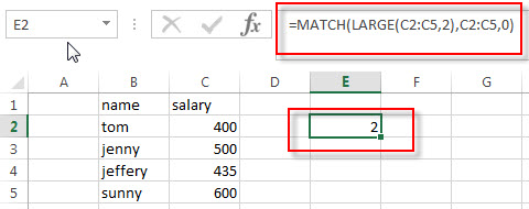 find nth largest value3