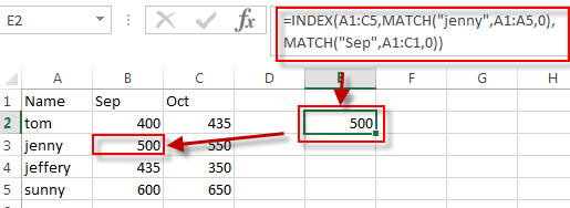 two way lookup excel3