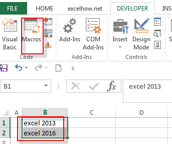 add text to beginning of cell4