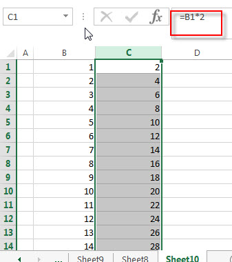 apply formula without drag5