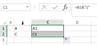 convert column letter to column1