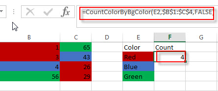 count and sum cell by bg color2