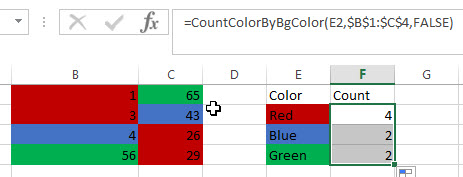 count and sum cell by bg color3