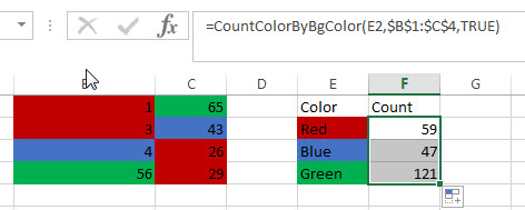 count and sum cell by bg color4