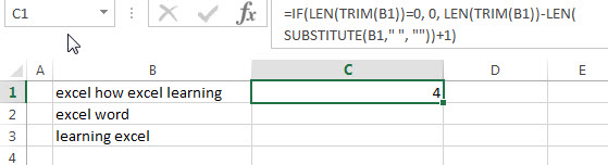 count the number of words2