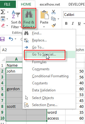 fill blank cell with above vaue2