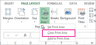 clear print area1