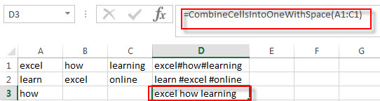 combine rows into one cel4